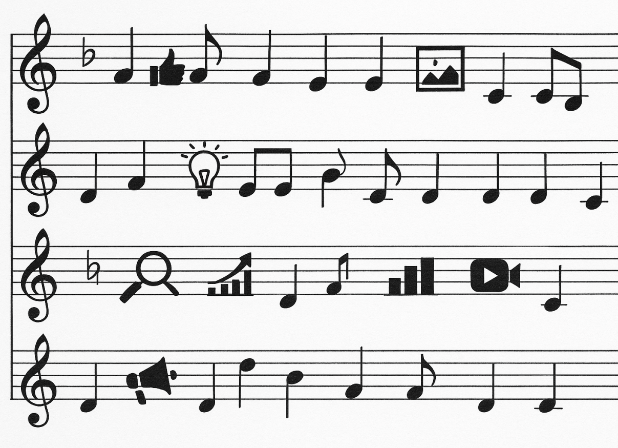 Imagen partitura Sinfonía Marketing
